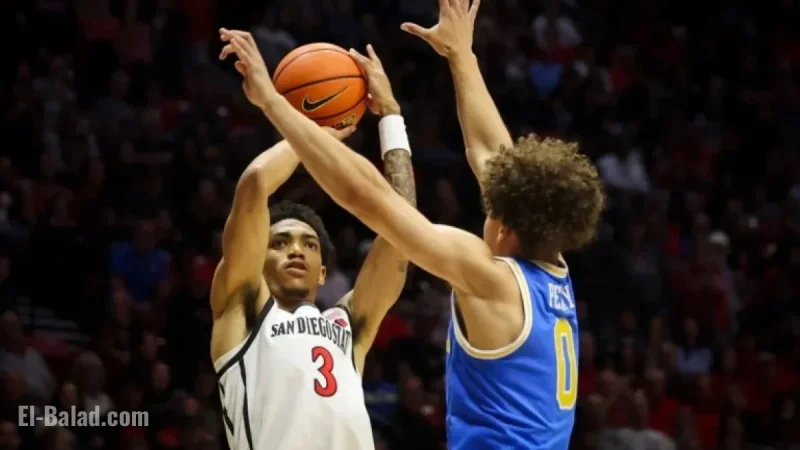 San Diego State Falls to No. 12 UCLA at Viejas Arena