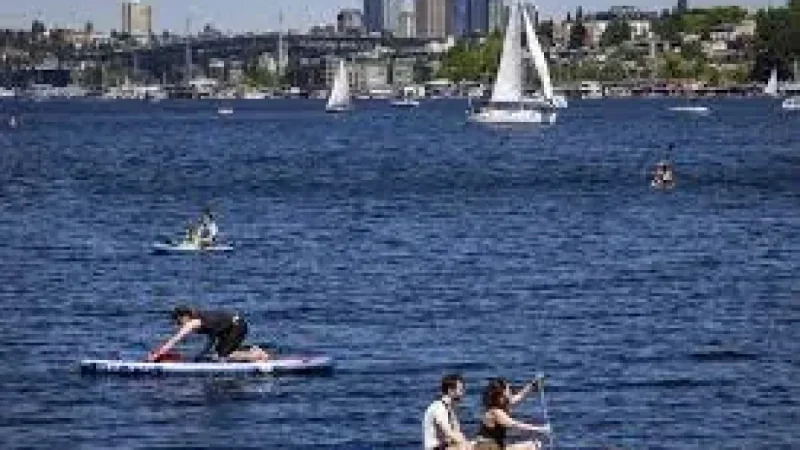 Seattle Weather warms toward 77-degree Sea-Tac Sunday