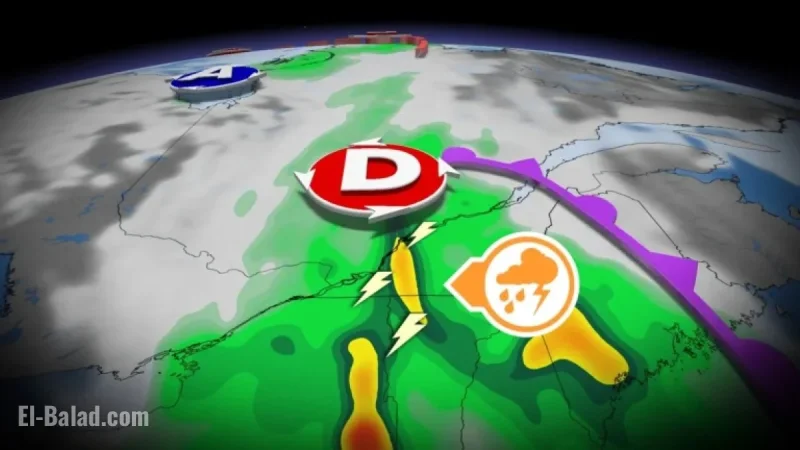 Severe Storms and 50mm Rain Forecast: Quebec Braces for Downpour