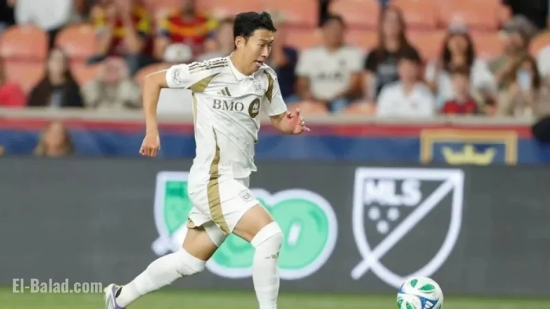 Son Heung-min Starts for MLS Colorado, Aiming for Ninth Goal This Season