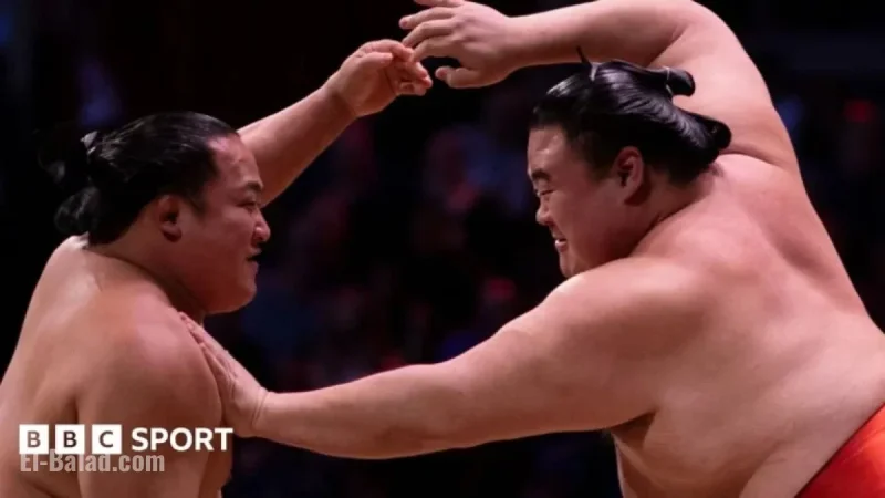 Spectacular Start for London’s Grand Sumo Tournament