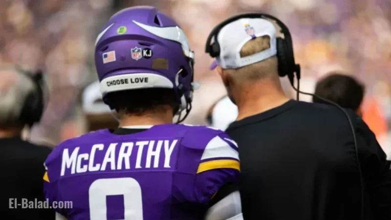 Vikings Demote Healthy JJ McCarthy to Third-String Quarterback