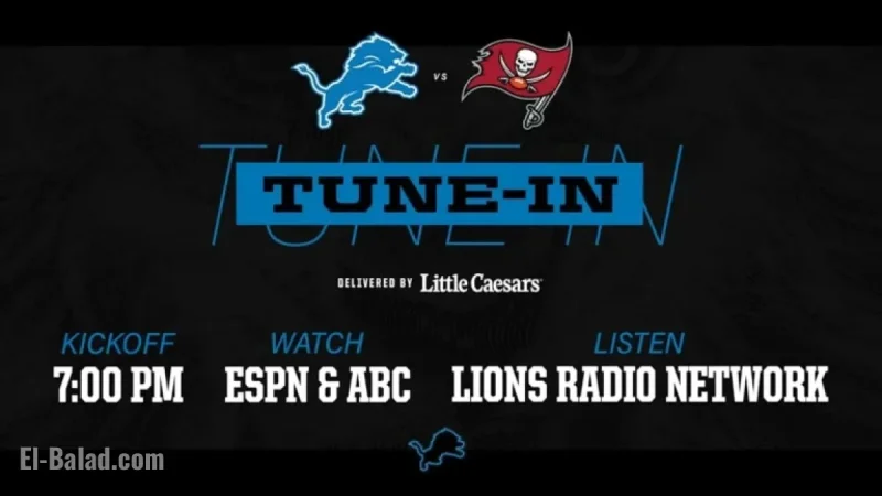 Watch Live: Lions Take on Buccaneers – Detroit Lions Guide