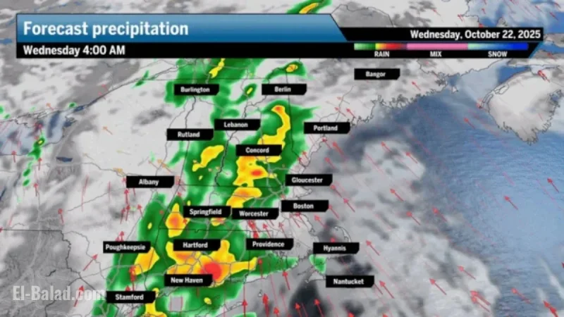 Wednesday Weather: Wet Start with Sunny Finish as New System Arrives