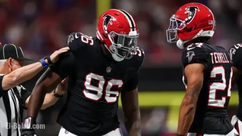 Zach Harrison, Divine Deablo Propel Falcons’ Defense Surge