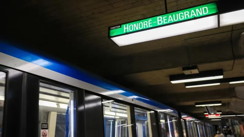 Panne informatique interrompt la Ligne Verte entre Viau et Honoré-Beaugrand