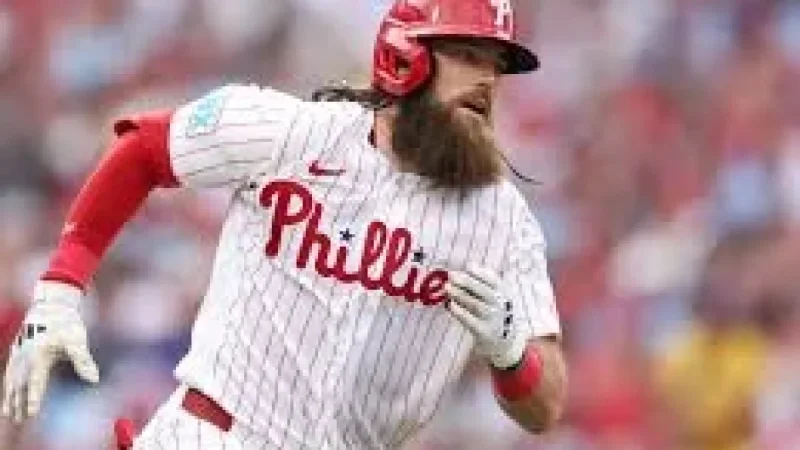 Brandon Marsh Misses Saturday Lineup With Bruised Right Elbow
