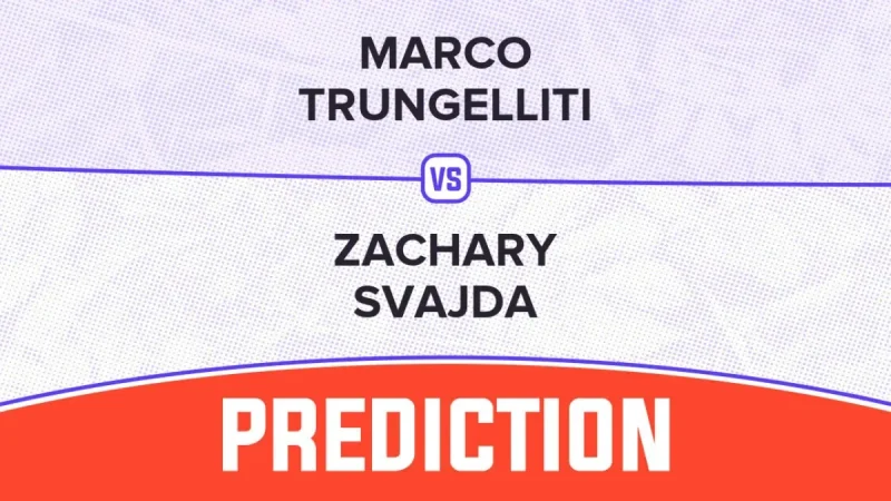 Marco Trungelliti Carries 72% Win Chance Into Svajda Match