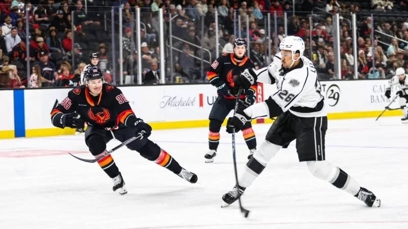 Ontario Reign, Firebirds Split First Two in Ahl Playoffs Series