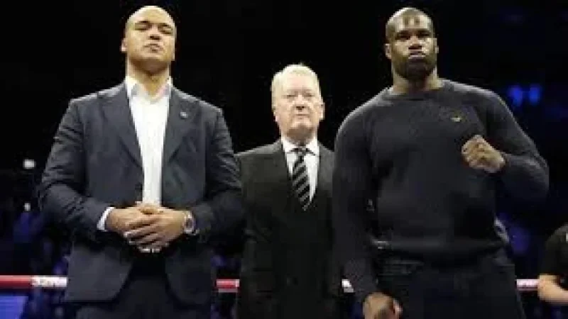 Wardley Defends 1st WBO Heavyweight Title Against Dubois — Dubois Vs Wardley