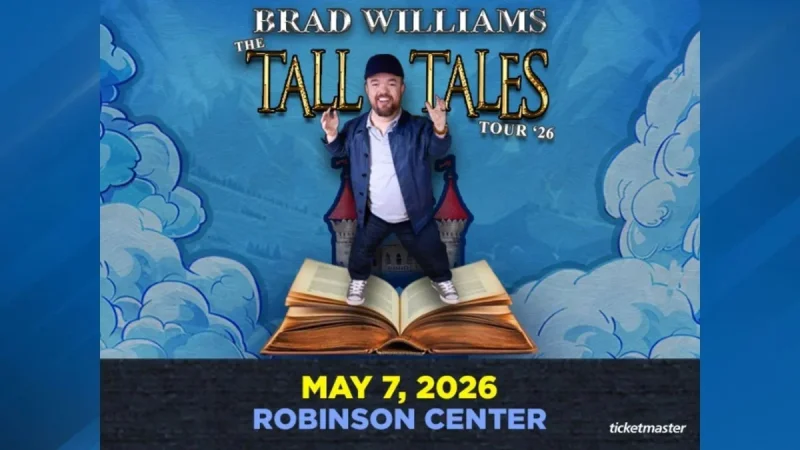 Brad Williams Brings Robinson Center Show to Little Rock