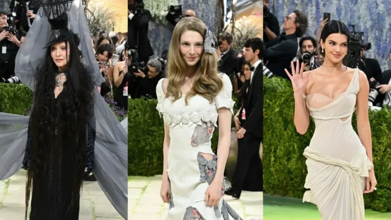 Madonna Wears Valentino-Inspired Saint Laurent at the Met Gala
