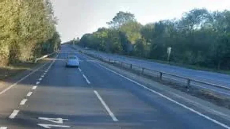 Serious crash closes A14 in both directions near Bury St Edmunds
