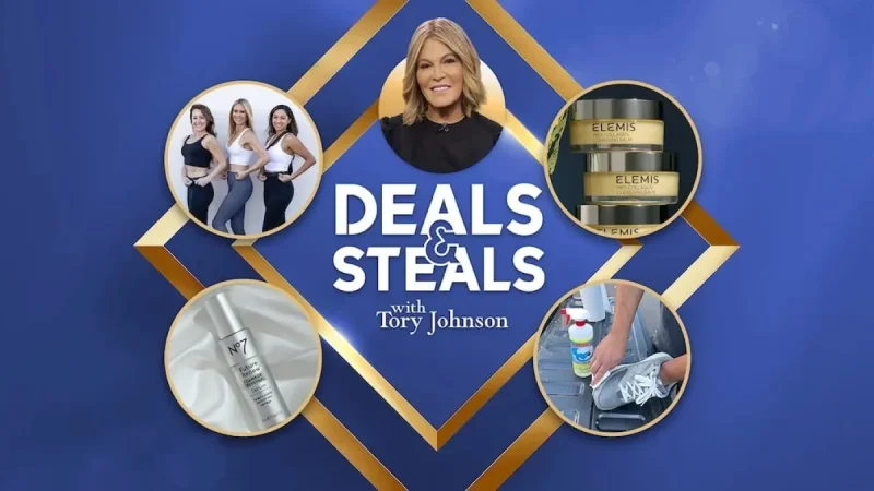 Tory Johnson Serves $8.50 Deals and 63% Off on Gma Deals And Steals Today