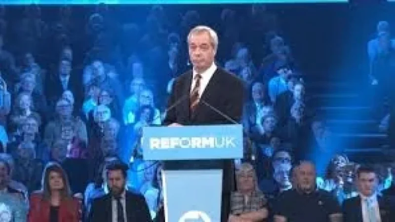 Farage Speaks on 10 Councils Ahead of 7 May — Reform Uk Leader