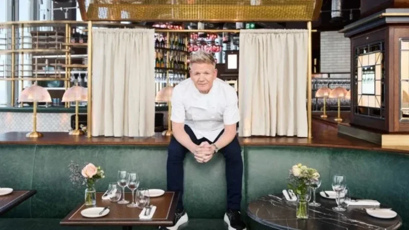 Gordon Ramsay Collects Over 750 Restaurant Menus