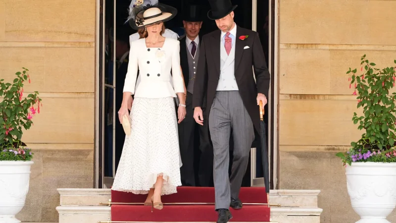 Zara Tindall Buckingham Palace Party Surprise Supports Prince William