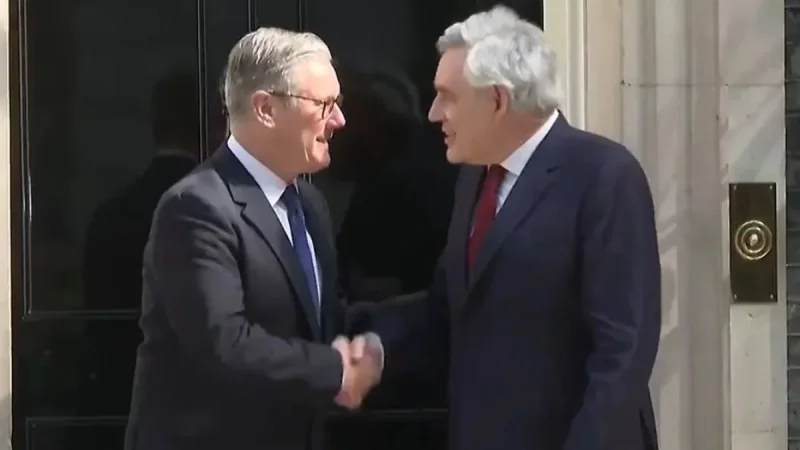 Gordon Brown Named Global Finance Envoy by Keir Starmer