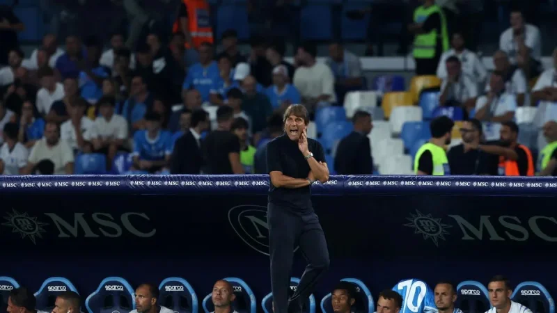 Conte Starts De Bruyne for Pisa Vs Napoli Lineups