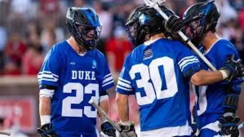 Duke Lacrosse Meets Georgetown in NCAA Quarterfinals