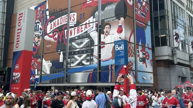 Montreal Fans Flood Bell Centre Ahead of Game 6 vs Sabres — Montreal Vs Sabres