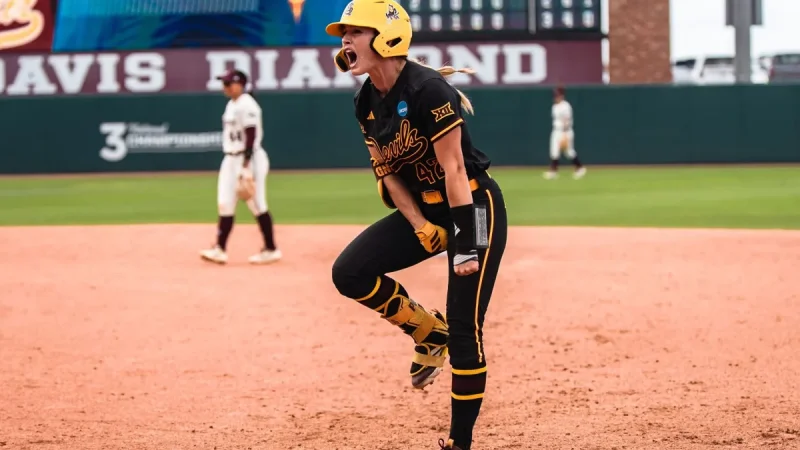 Arizona State Rallies Past Texas A&M 4-3 In College Station — Texas A&m Softball