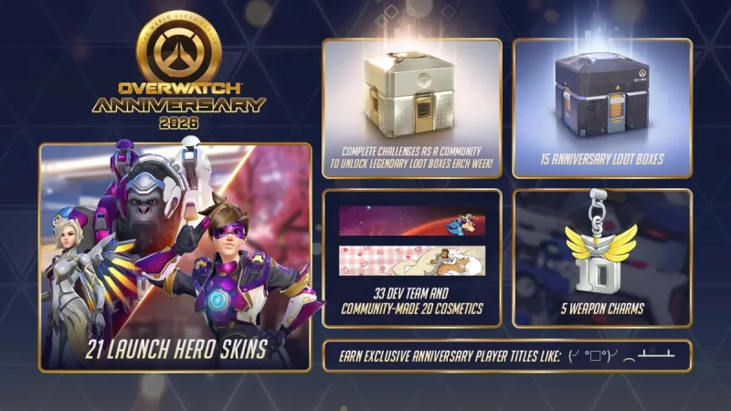 Overwatch Anniversary Adds Classic 2016, Mystery Showdown, Classic 2020