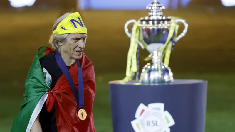 Jorge Jesus Leaves Al Nassr After Saudi Title, Rules Out Benfica Return