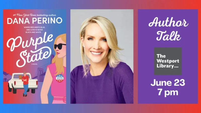 Dana Perino Discusses Purple State at Westport Event