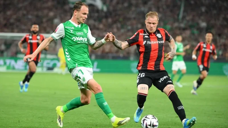 Nice – Saint-étienne Set Friday 20:45 Return Leg With Extra Time Rule