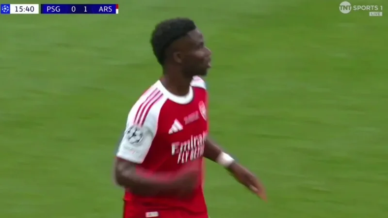 Saka Handball Claim Rocks UEFA Champions League Final
