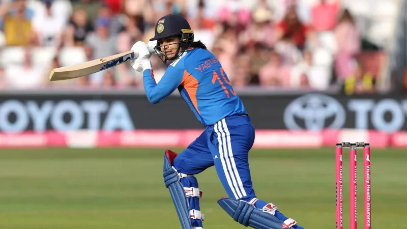 Yastika Bhatia Retires Out in India's 26-Run Loss