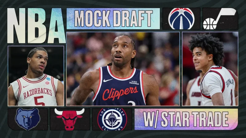 Flagg to Wizards, Peterson to Jazz in Nba Draft 2026 Mock