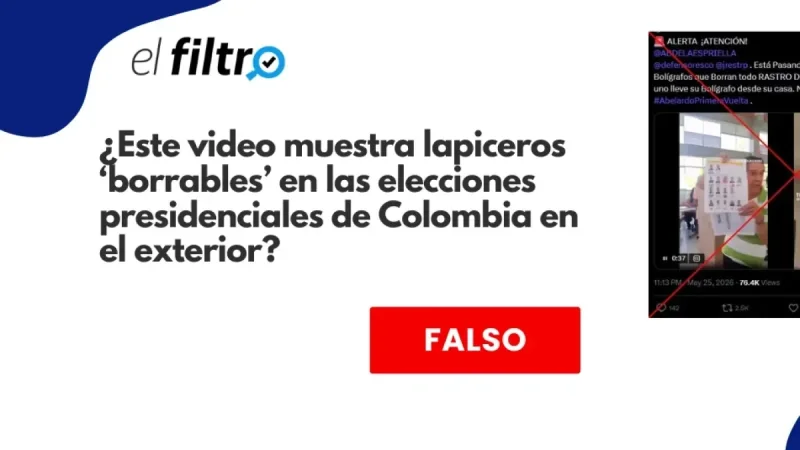 Penagos defiende 0 fallas de tinta en Registraduria Nacional De Colombia