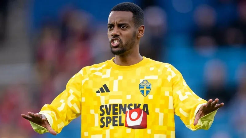 Alexander Isak Scores Solo Goal in Sweden Fc 3-1 Loss