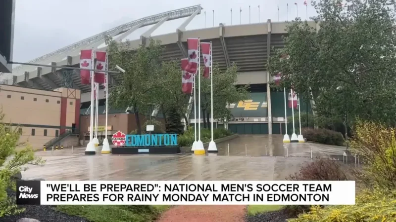 Environment Canada warns of wet pitch for Canada Vs Uzbekistan in Edmonton