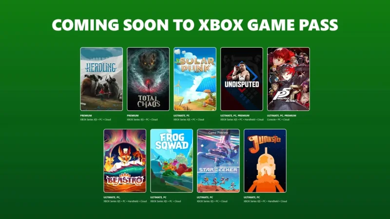 Xbox Game Pass June Updates add eight games across four dates