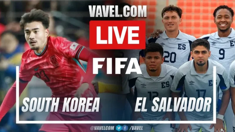 Hong Myung-bo Readies South Korea Vs El Salvador at America First Field
