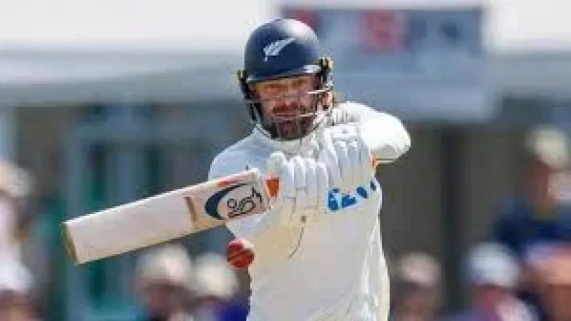 Tom Blundell Bowled by Josh Tongue as New Zealand Slip to 28-6