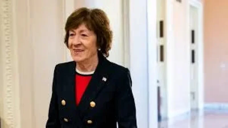 Collins 10000 Consecutive Senate Votes Marks 10,000th Senate Record