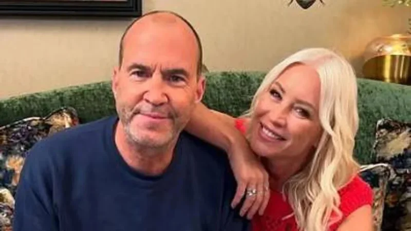 Denise Van Outen and Johnny Vaughan reunite after 23-year feud