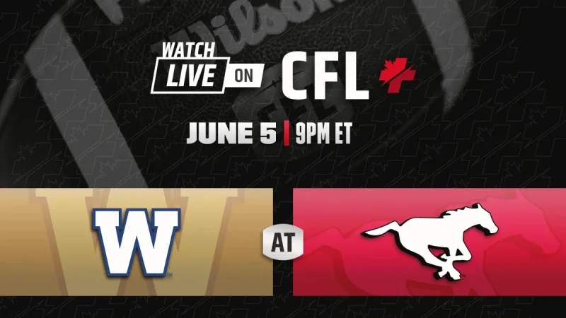 Blue Bombers Vs Stampeders Opens 2026 Season At 9:00 p.m. ET