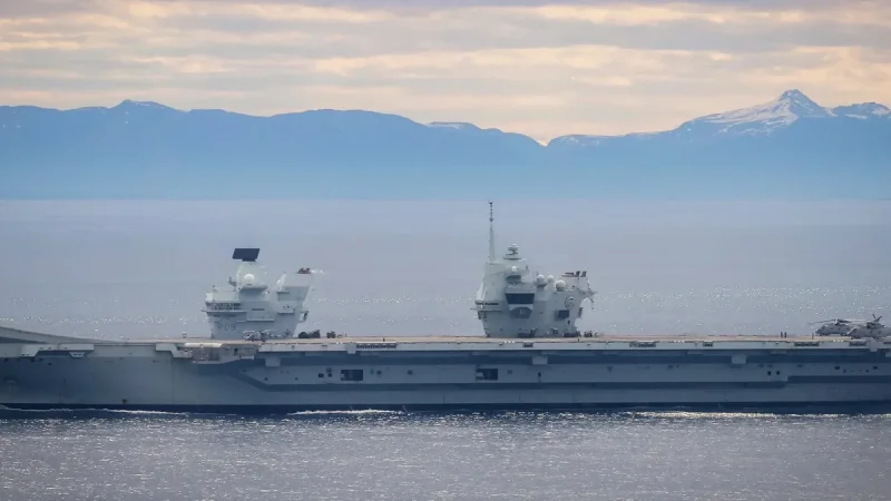 Hms Prince Of Wales Breakdown Again Leaves Carrier Docked in Norway