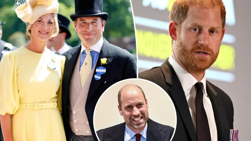 Prince Harry Blames William Over Peter Phillips Wedding Snub
