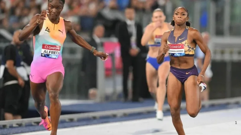 Amy Hunt Faces Jefferson-Wooden After 22.17 Rome 200m