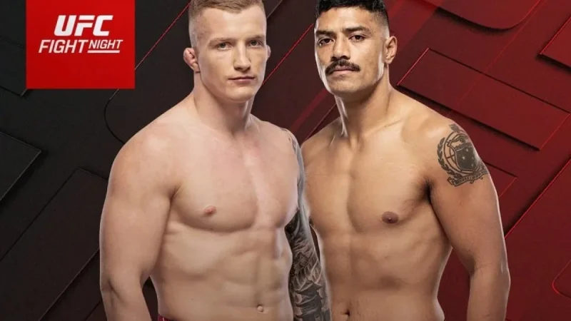 Iwo Baraniewski Opens UFC Vegas 118 as a -380 Favorite