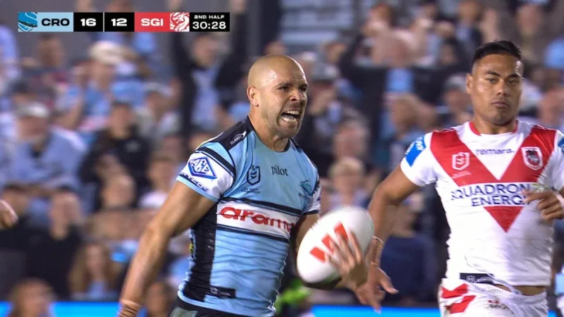 Mulitalo Sparks Sharks' 34-12 Dragons Vs Sharks Fightback