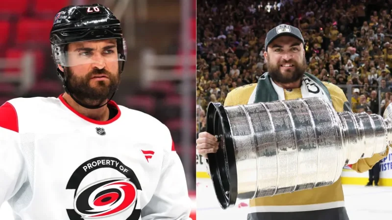 William Carrier Faces Vegas in Game 1 After Seven Seasons