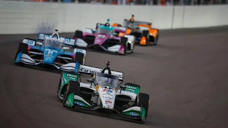 Alex Palou Leads Indy Car Race Today Field Into 9 P.M. ET Start