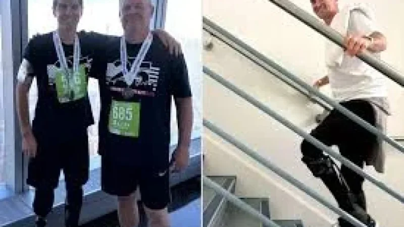 Benjamin Hall completes 104-story One World Trade Center climb